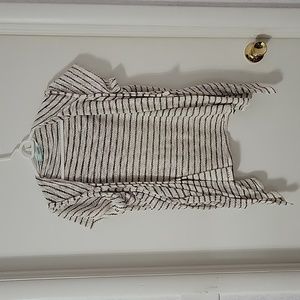 Maurices striped short sleeved sweater Carrigan size xl